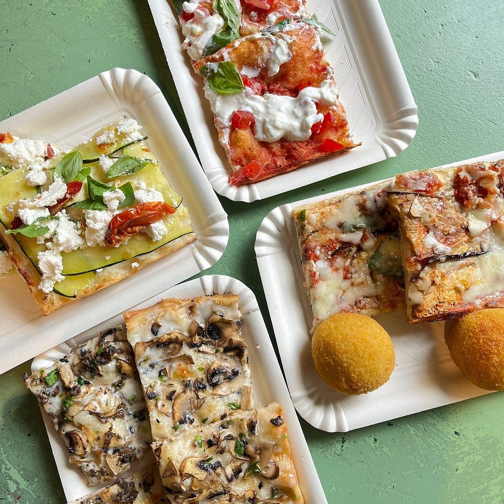 Dónde comer en Roma: los mejores sitios 3 Pizza al taglio de Alice Pizza en el Vaticano