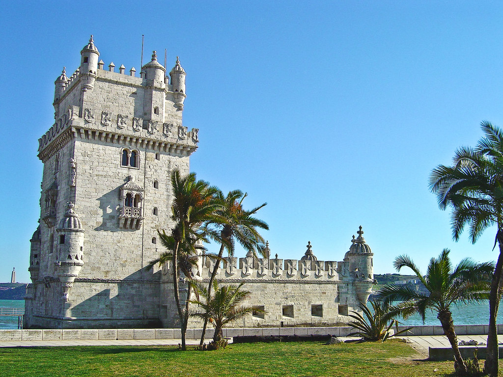 La Torre de Belém, la fortaleza manuelina junto al Tajo.