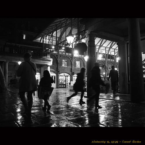 El mercado de Covent Garden, el centro animado de Londres.